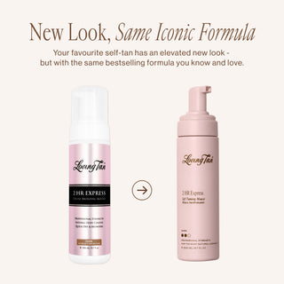 2 HR Express Self-Tanning Mousse Dark 200ml