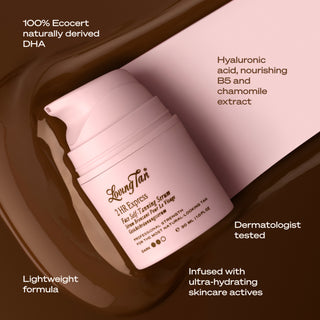 2 HR Express Face Self-Tanning Serum Dark