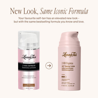 2 HR Express Self-Tanning Lotion Dark